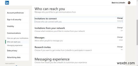 कैसे नियंत्रित करें कि कौन आपको लिंक्डइन पर निमंत्रण भेज सकता है 
