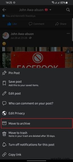 आर्काइव फीचर का उपयोग करके फेसबुक पोस्ट को सभी से कैसे छिपाएं? 