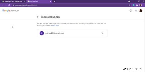 Google डिस्क में किसी को कैसे ब्लॉक करें
