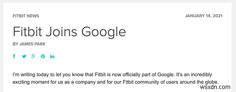 क्या आपको अब अपने स्वास्थ्य डेटा के बारे में चिंता करनी चाहिए जो Google Fitbit के मालिक है?