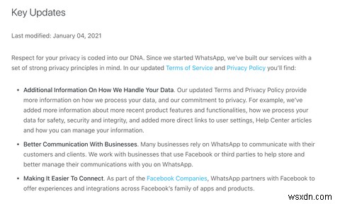 क्या व्हाट्सएप की गोपनीयता नीति आपको एक नई संदेश सेवा की तलाश करेगी? 