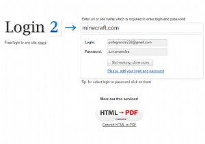 वेबसाइटों के लिए मुफ्त लॉगिन कैसे खोजें और प्राप्त करें 