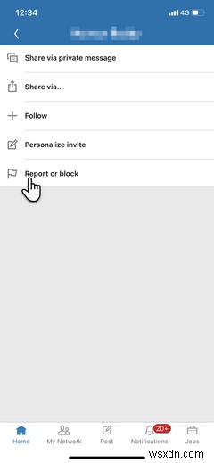 लिंक्डइन पर किसी को कैसे ब्लॉक करें