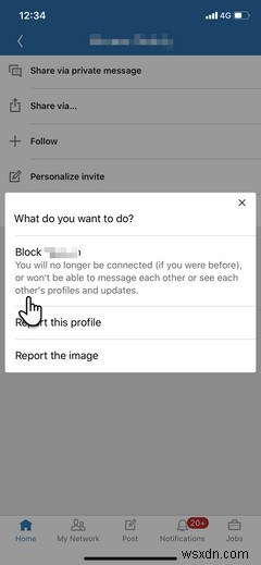 लिंक्डइन पर किसी को कैसे ब्लॉक करें