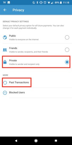 अपने वेनमो लेनदेन को निजी कैसे बनाएं