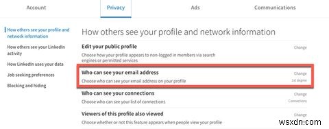 आपका ईमेल पता कौन देख सकता है इसे सीमित करके अपनी लिंक्डइन गोपनीयता बढ़ाएं