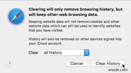 अपना सफारी ब्राउज़िंग इतिहास और डेटा कैसे साफ़ करें 