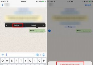 WhatsApp में संदेशों को अनसेंड कैसे करें