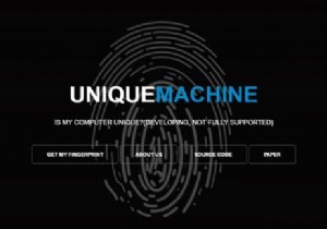 आपके ब्राउज़र में एक फ़िंगरप्रिंट है और इसे ऑनलाइन ट्रैक किया जा सकता है