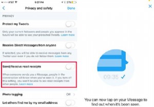 ट्विटर प्रत्यक्ष संदेशों के लिए पठन रसीदों से ऑप्ट आउट कैसे करें 