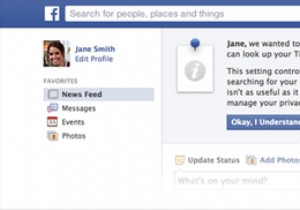 लोगों को आपकी टाइमलाइन खोजने देना वास्तव में गोपनीयता के लिए अच्छा है:यहां बताया गया है क्यों [साप्ताहिक फेसबुक टिप्स]