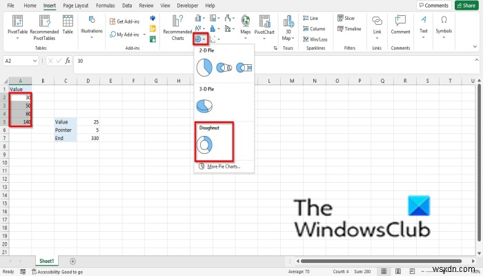 Excel में गेज चार्ट कैसे बनाएं