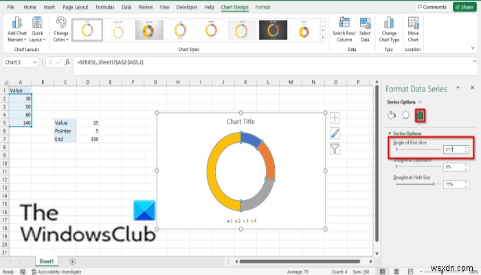 Excel में गेज चार्ट कैसे बनाएं