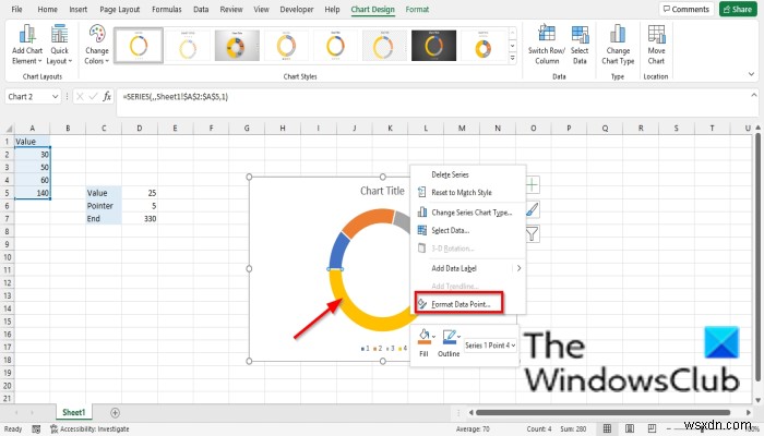 Excel में गेज चार्ट कैसे बनाएं