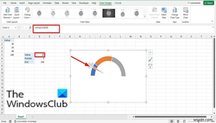 Excel में गेज चार्ट कैसे बनाएं