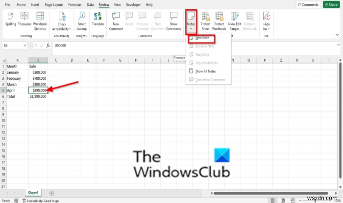 Excel में नोट्स कैसे जोड़ें, डालें और उपयोग करें
