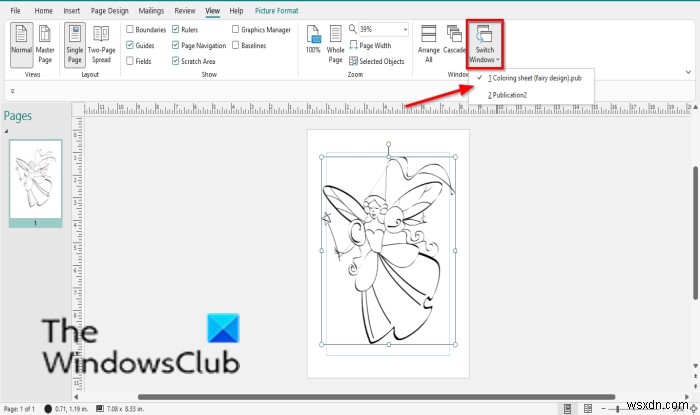 Microsoft Publisher में पृष्ठों को पुनर्व्यवस्थित कैसे करें 