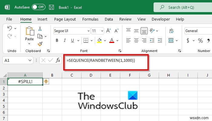 Excel में SPILL त्रुटि को कैसे ठीक करें