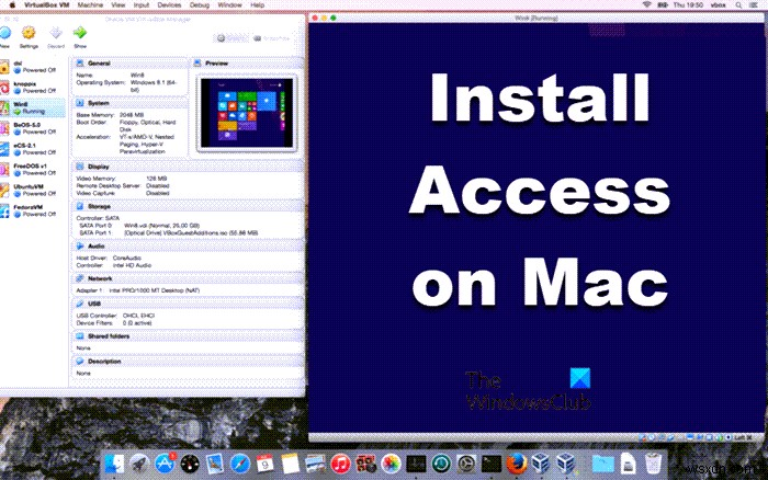 Mac पर Microsoft Access कैसे स्थापित करें