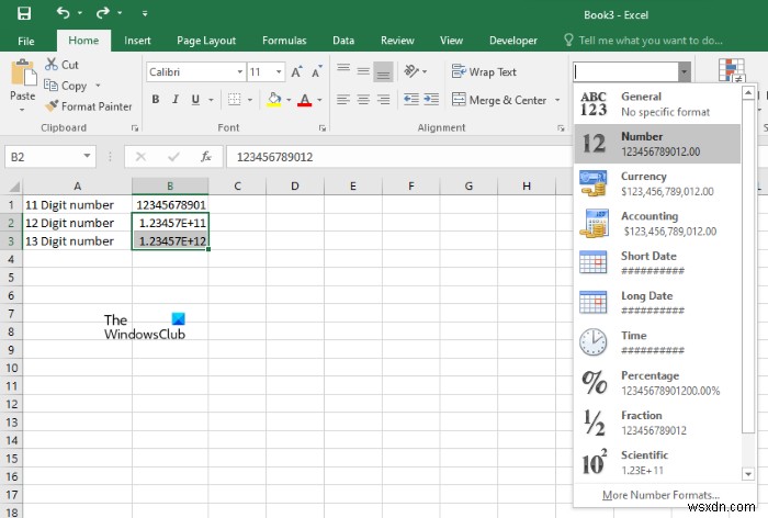 Excel को पूर्णांकित करने से कैसे रोकें
