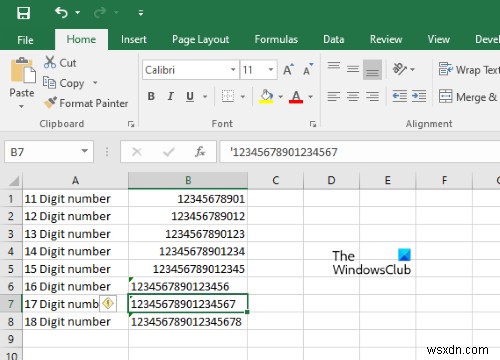 Excel को पूर्णांकित करने से कैसे रोकें