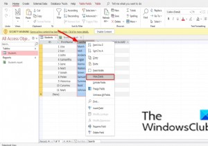 Microsoft Access में फ़ील्ड्स और रूलर को कैसे छिपाएँ या अनहाइड करें 