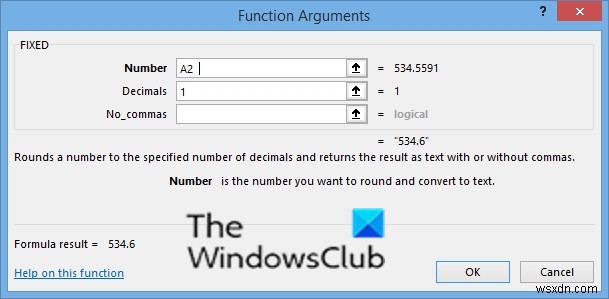 Excel में FIXED फ़ंक्शन का उपयोग कैसे करें 