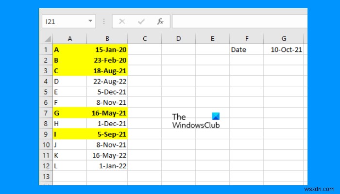 Excel में सशर्त स्वरूपण का उपयोग करके तिथियों के साथ पंक्तियों को कैसे हाइलाइट करें 