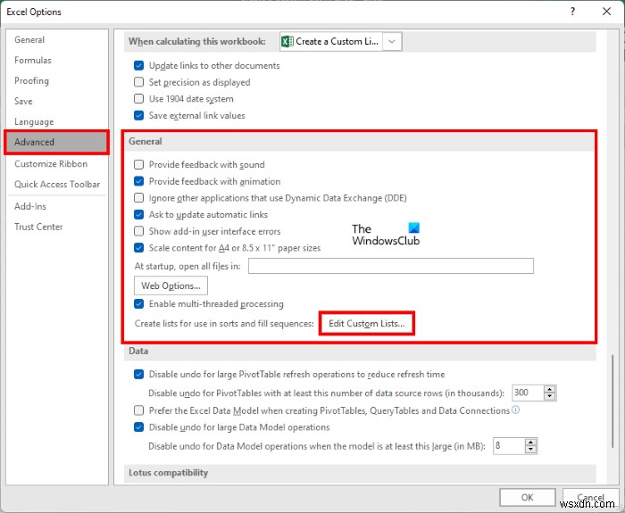 Excel में कस्टम सूची कैसे बनाएं