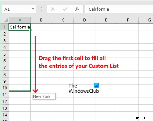 Excel में कस्टम सूची कैसे बनाएं