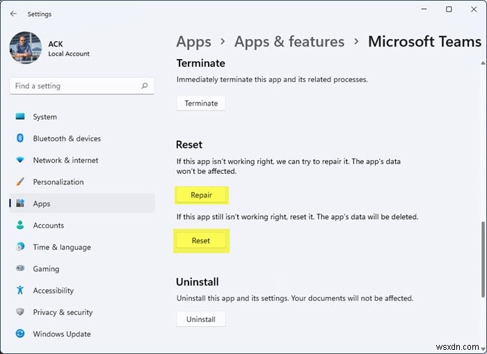 Microsoft Teams के चैट संदेश दिखाई नहीं दे रहे हैं 