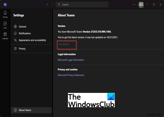 Microsoft Teams Windows 11 में डेस्कटॉप ऐप में फ़ाइलें नहीं खोल सकतीं 