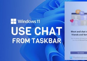 Windows 11 टास्कबार से चैट का उपयोग कैसे करें