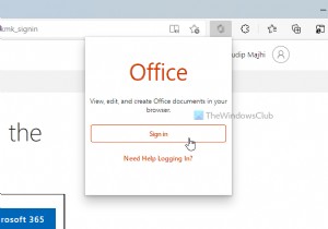 एज और क्रोम पर Office ऑनलाइन एक्सटेंशन का उपयोग करके Office दस्तावेज़ बनाएँ