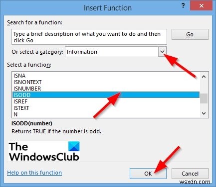 Microsoft Excel में ISODD फ़ंक्शन का उपयोग कैसे करें 