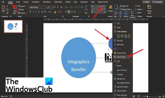 PowerPoint में इन्फोग्राफिक्स कैसे डालें?