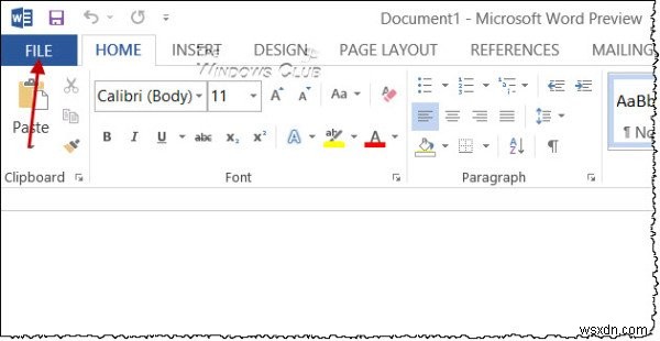 Microsoft Office Word, Excel, PowerPoint प्रोग्राम में स्प्लैश स्क्रीन अक्षम करें 