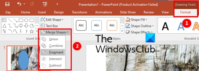 PowerPoint के साथ किसी चित्र के भाग को धुंधला कैसे करें 