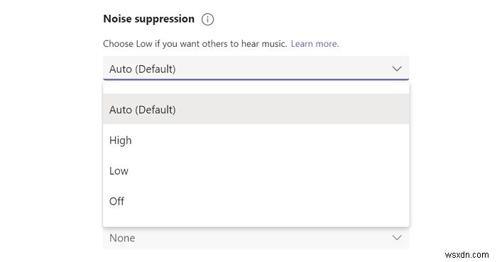 Microsoft Teams में पृष्ठभूमि शोर को कैसे कम करें