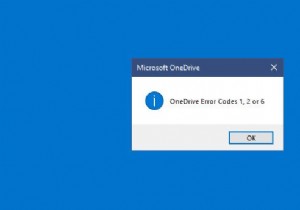 OneDrive त्रुटि कोड 1, 2 या 6 को ठीक करें 