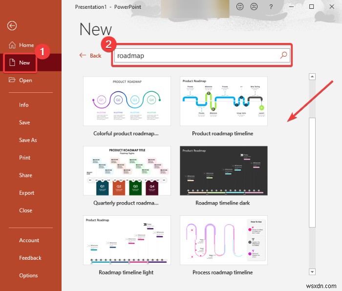 Microsoft PowerPoint में रोडमैप कैसे बनाएं 