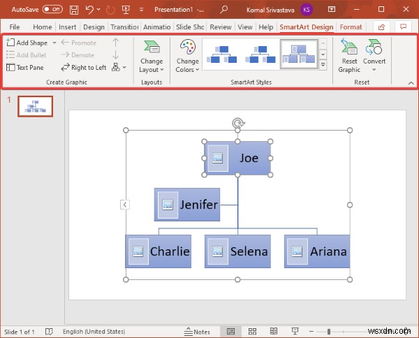 Microsoft PowerPoint में एक संगठन चार्ट कैसे बनाएं 