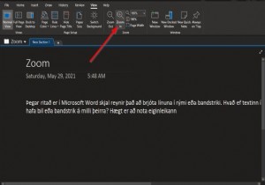 विंडोज 11/10 पर OneNote में ज़ूम इन और ज़ूम आउट कैसे करें 
