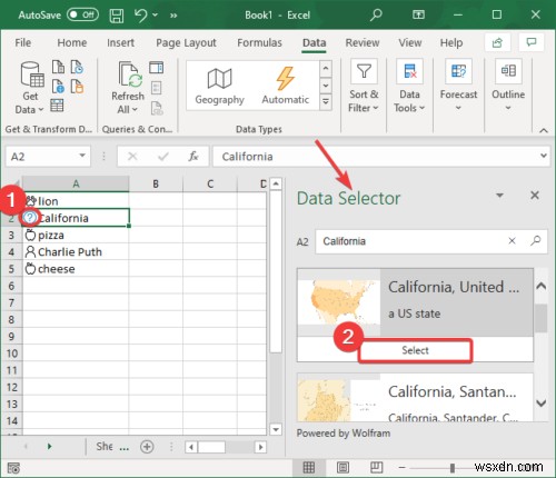 Microsoft Excel में स्वचालित डेटा प्रकार सुविधा का उपयोग कैसे करें 