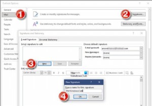 आउटलुक में ईमेल सिग्नेचर कैसे बनाएं और जोड़ें 