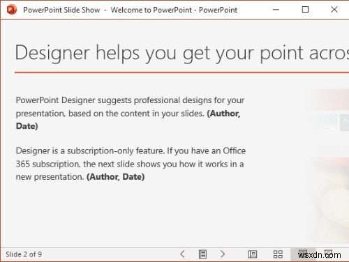 PowerPoint में संदर्भ या स्रोत का हवाला कैसे दें 