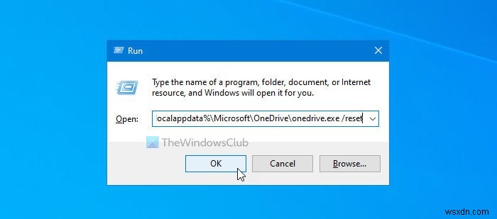 OneDrive को आपका ध्यान चाहिए, साइन इन करके पुन:समन्वयन प्रारंभ करें 