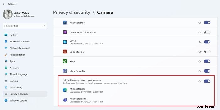 Microsoft Teams कैमरा धूसर हो गया है या काम नहीं कर रहा है