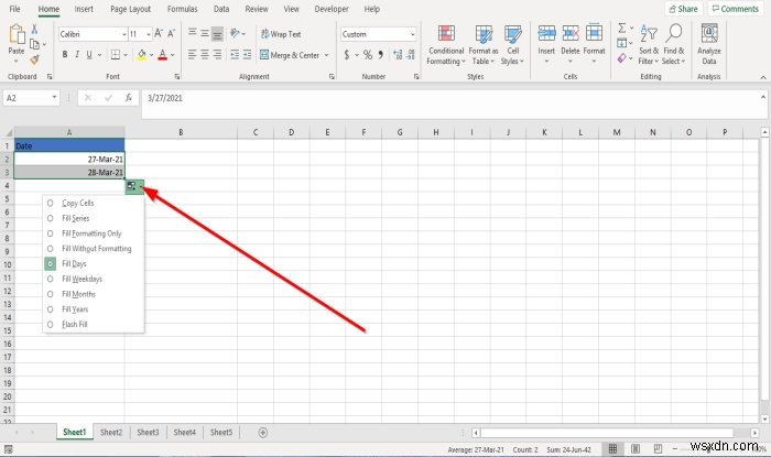 Microsoft Excel में स्वतः भरण को सक्षम और उपयोग कैसे करें 