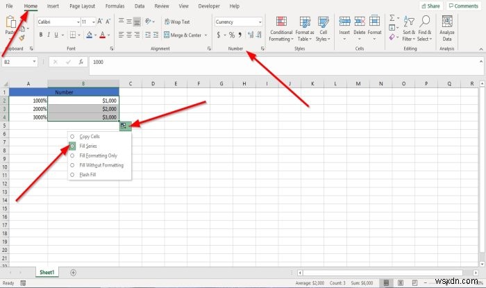 Microsoft Excel में स्वतः भरण को सक्षम और उपयोग कैसे करें 
